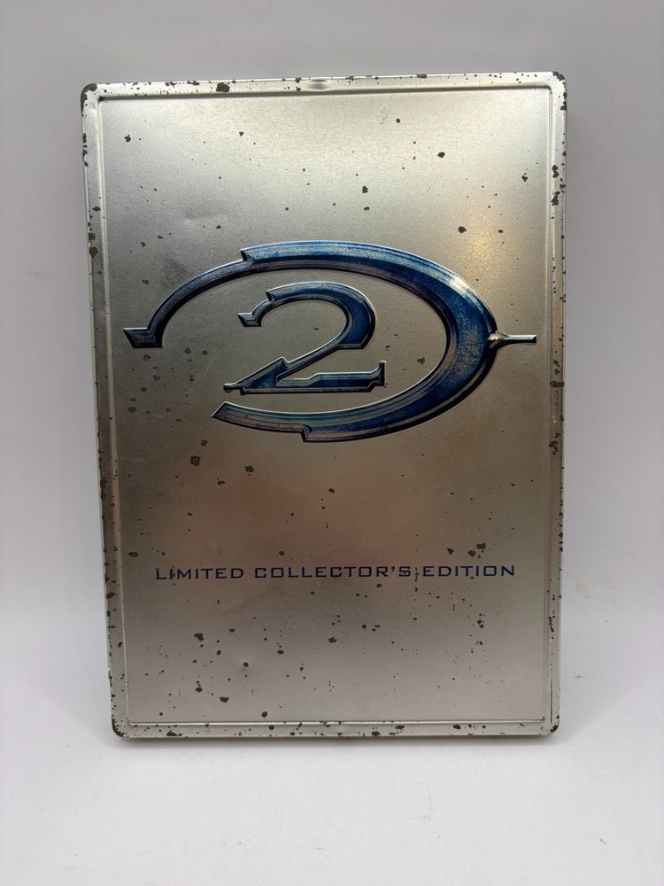 Halo 2 Limited Collectors Edition Steelbook Xbox Complete Manual Insert CIB 2004