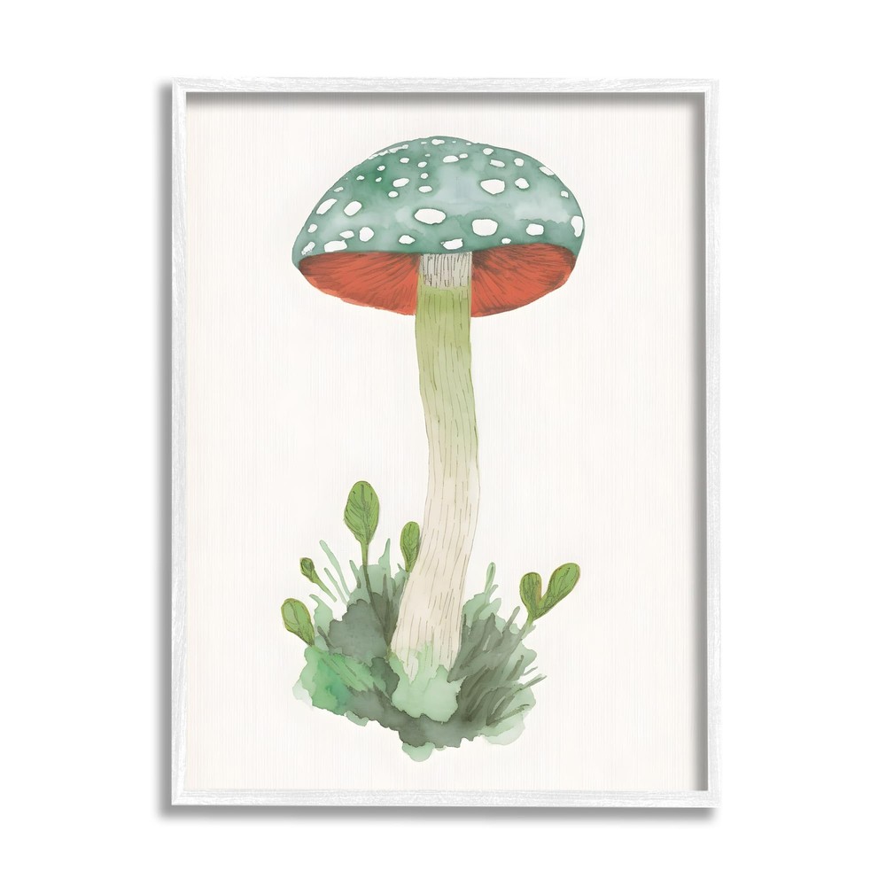 Spotted Watercolor Framed Giclee Art by Petals Prints Design
