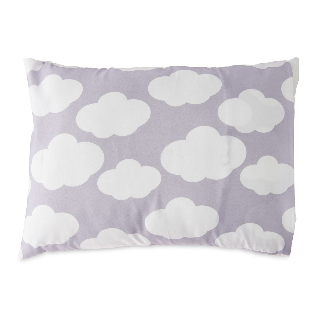 Parent’s Choice Soft Toddler Pillow with Removable Cloud Print Pillowcase