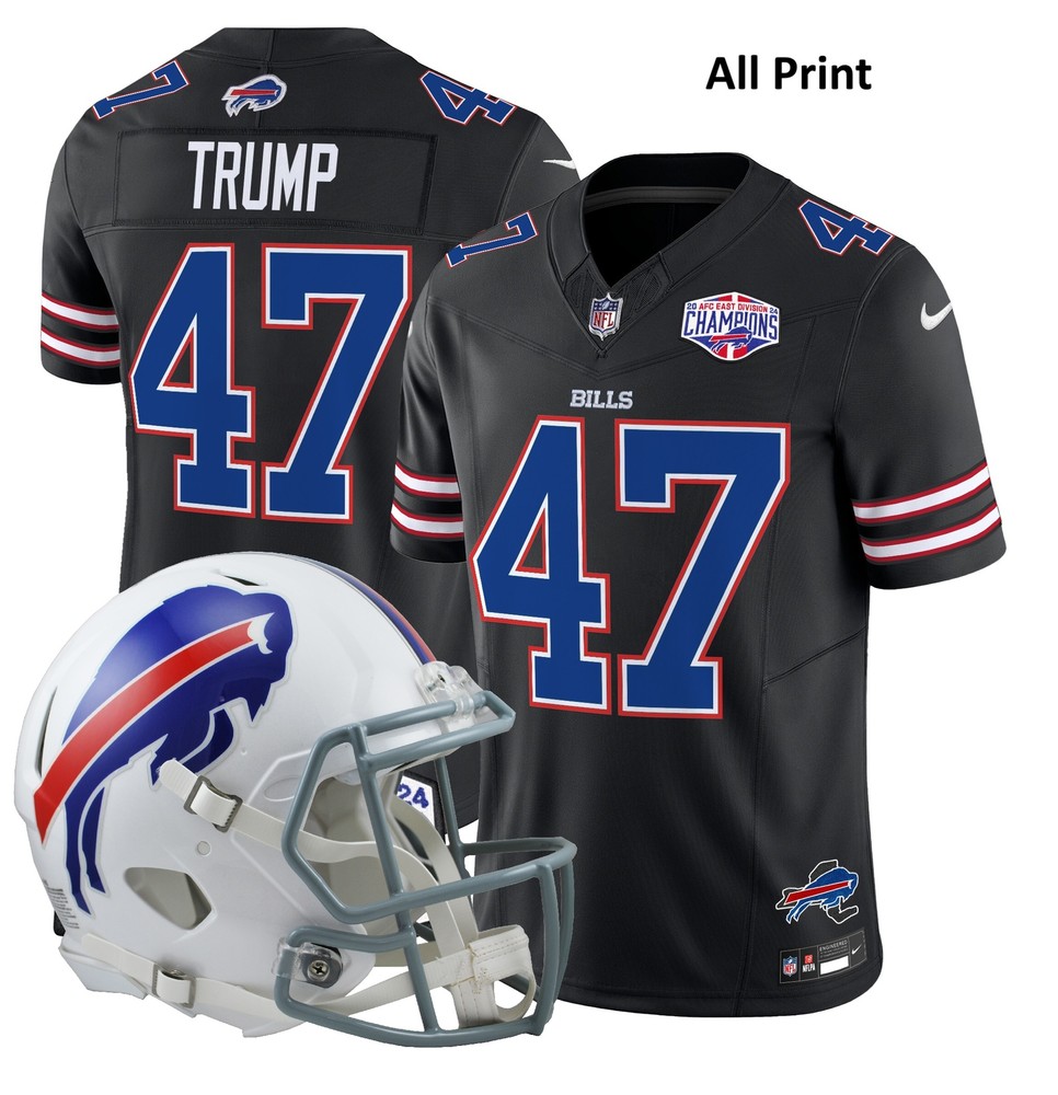 Buffalo Bills Donald Trump AFC East Champions Football Jersey All Print #47
