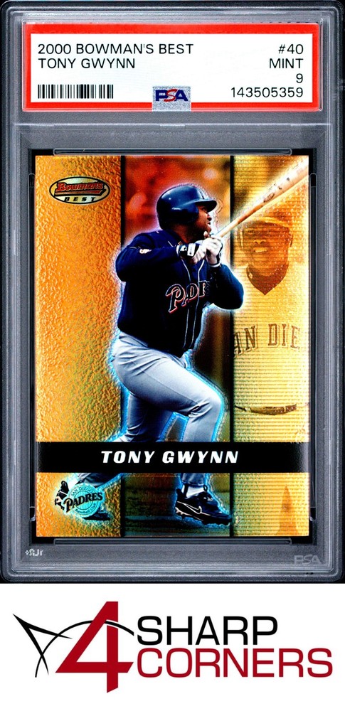 2000 Bowman's Best #40 Tony Gwynn Padres Hof Psa 9Over 20 years of trusted service on eBay. Shop today!