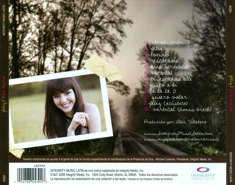 ANA LAURA FELÍZ NEW CD