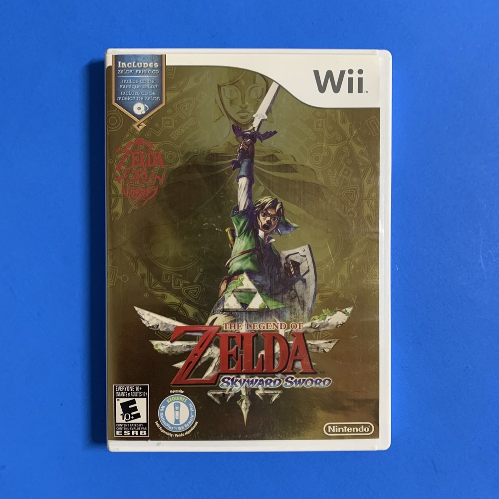 The Legend of Zelda Skyward Sword Nintendo Wii TESTED