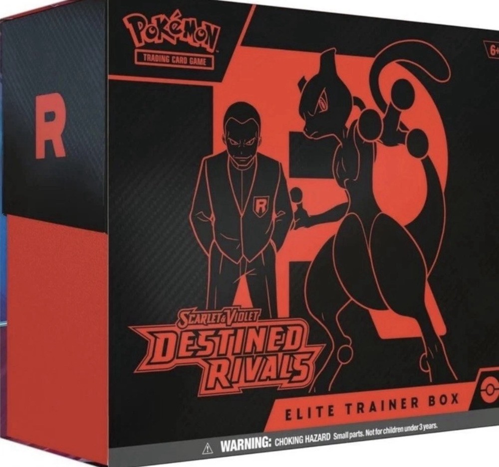 Pokémon TCG Destined Rivals Elite Trainer Box ETB - Factory Sealed