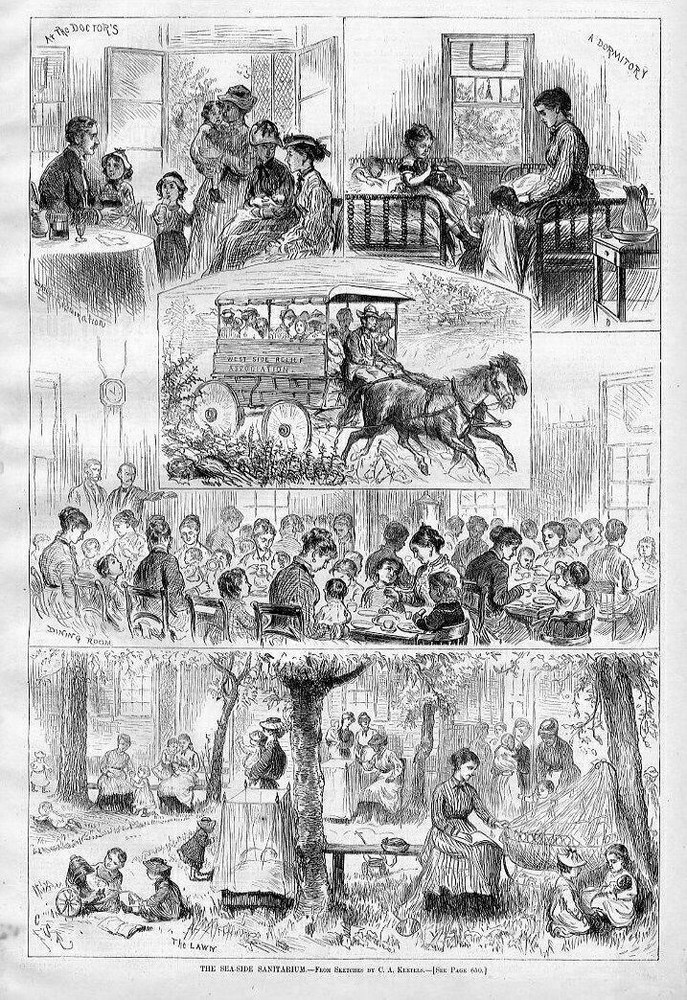 SEASIDE SANITARIUM FOR SICK AND CONVALESCING CHILDREN