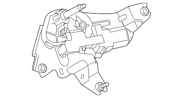 Genuine Nissan Wiper Motor Assembly 28710-1AA0A