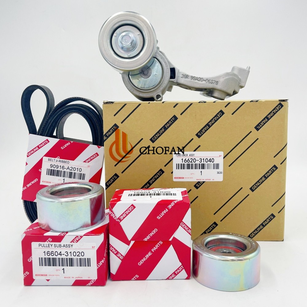 OEM Serpentine Belt Kit for 2005-2012 Toyota Avalon 3.5L V6