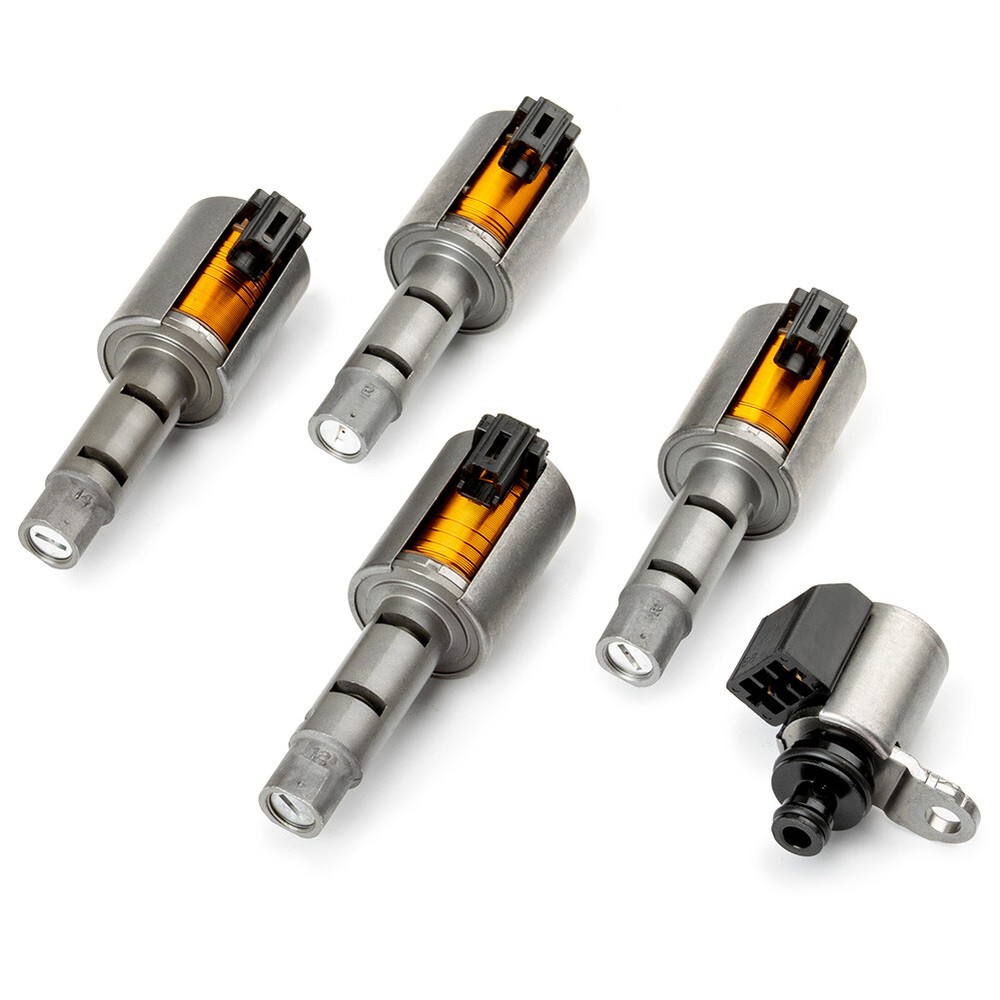 5X For Nissan Sentra Valve Body RE0F11A JF015E CVT Transmission Solenoid Kit