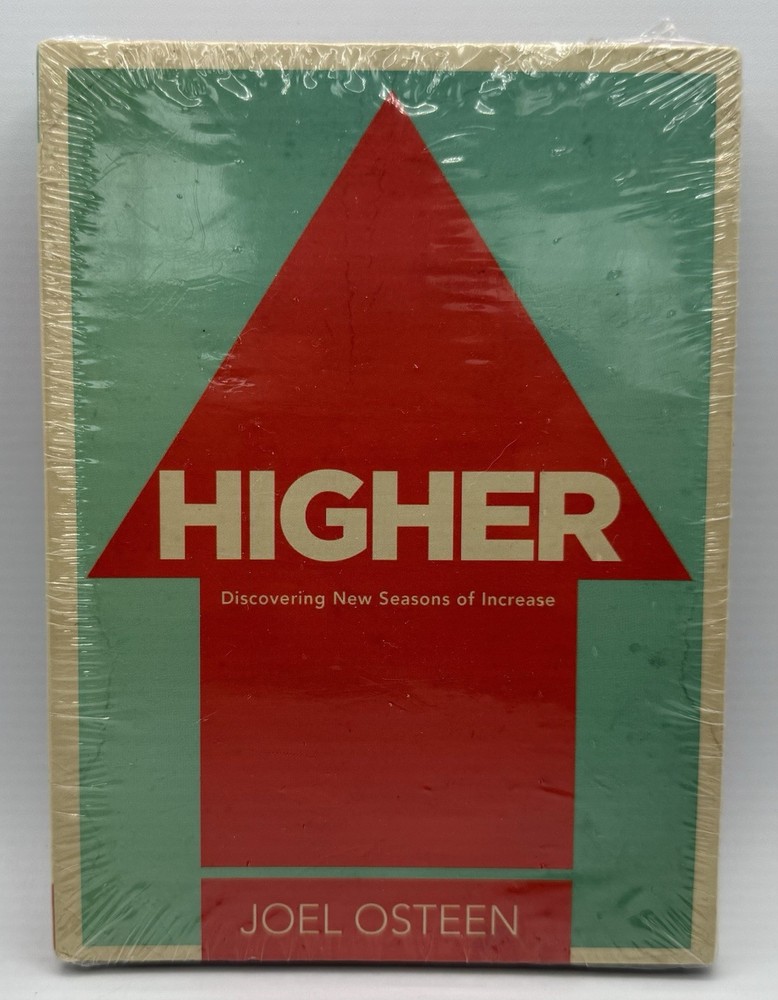Higher Discovering New Seasons Of Increase - Joel Osteen DVD & CD Set Brand New