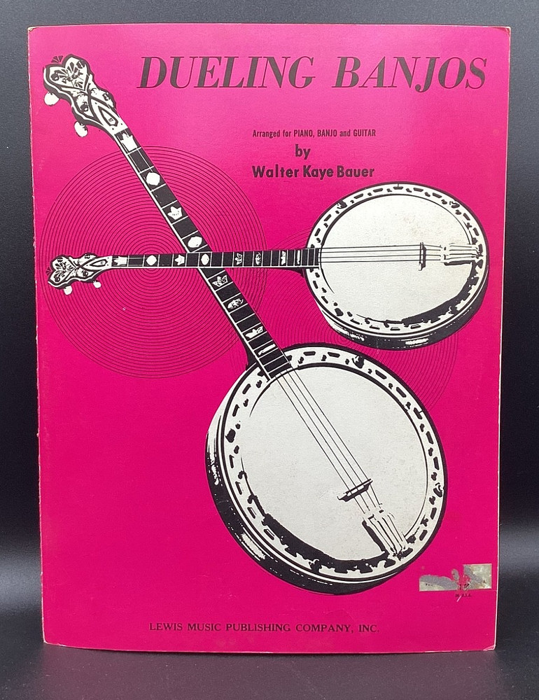 Vintage Sheet Music DUELING BANJOS (1972)  Banjo, Guitar