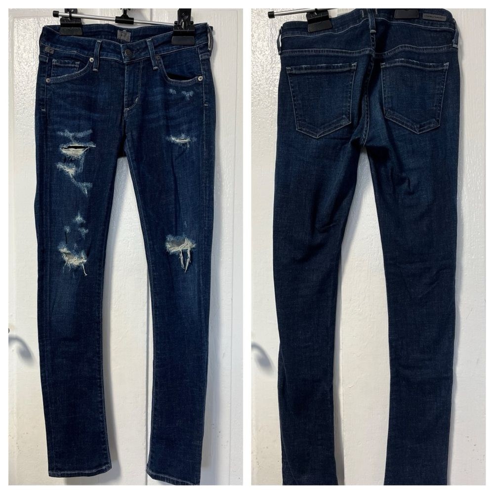 Citizens of Humanity Slim Fit Distressed Jeans Size 27