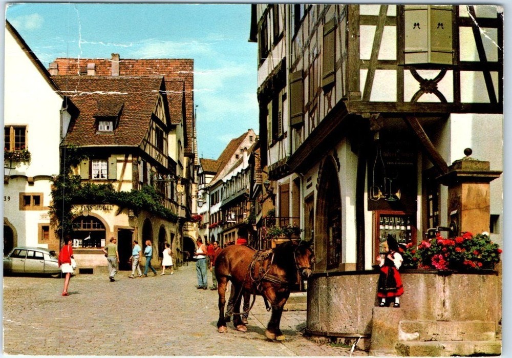 Postcard - Riquewihr, France