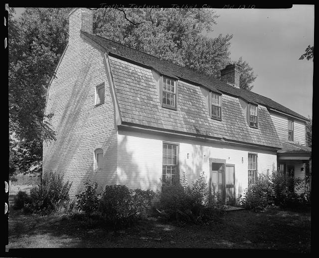 Photo:Troth's Fortune Talbot County Maryland 1930s House Exterior