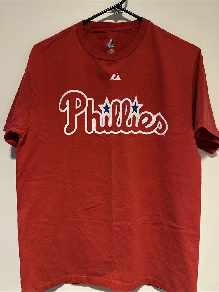 Majestic Philadelphia Phillies Player Tshirt, #34 Cliff Lee