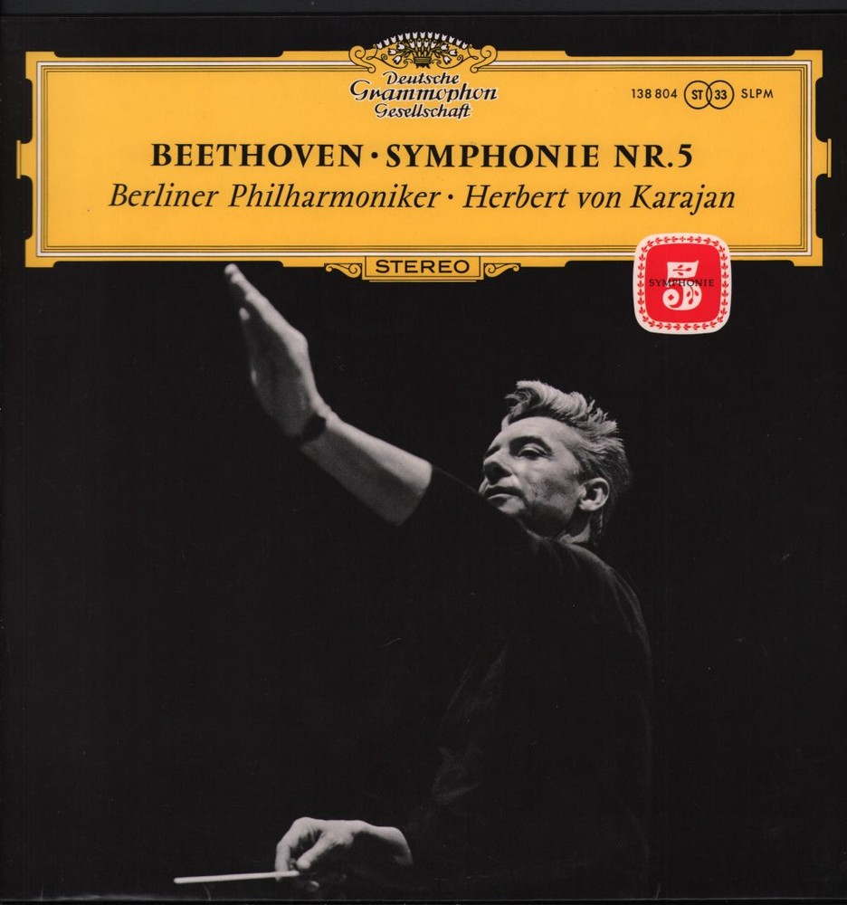 1138804SLPM Herbert von Karajan / Berliner Philharmoniker Beethoven - Symphonie