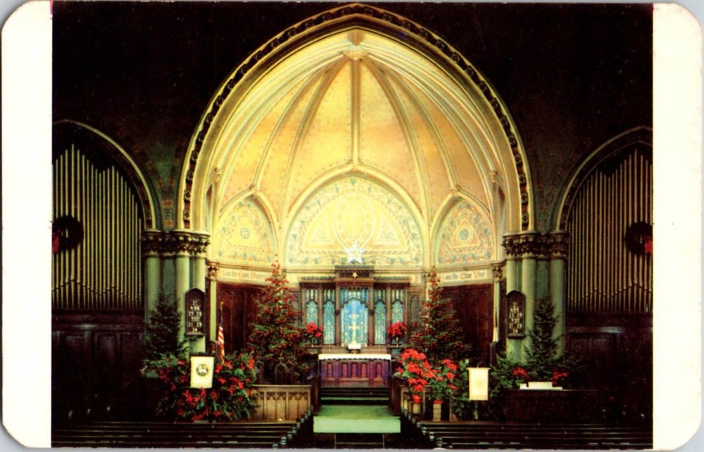 Allentown Pennsylvania PA : CHURCH SCENE m/14 BC8926