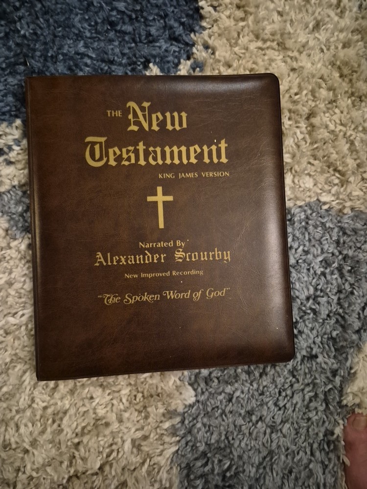 The New Testament KJ Alexander Srourby The Spoken Word Of God 12 Cassette Tapes