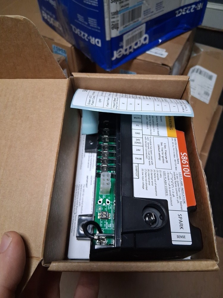 For S8610U Universal Intermittent Pilot Ignition Control S8610U3009