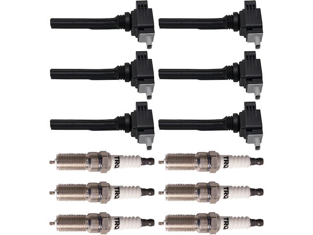 TRQ Ignition Coil and Spark Plug Kit fits Lincoln Navigator 2018-2021 59BDWR