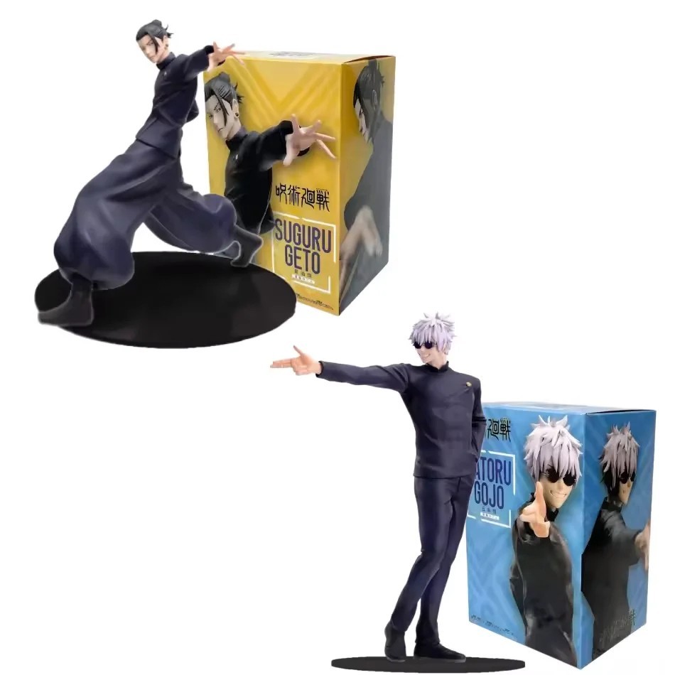 Jujutsu Kaisen Anime Figure Satoru Gojo And Geto Suguru 13.5 Cm Stock New Gift