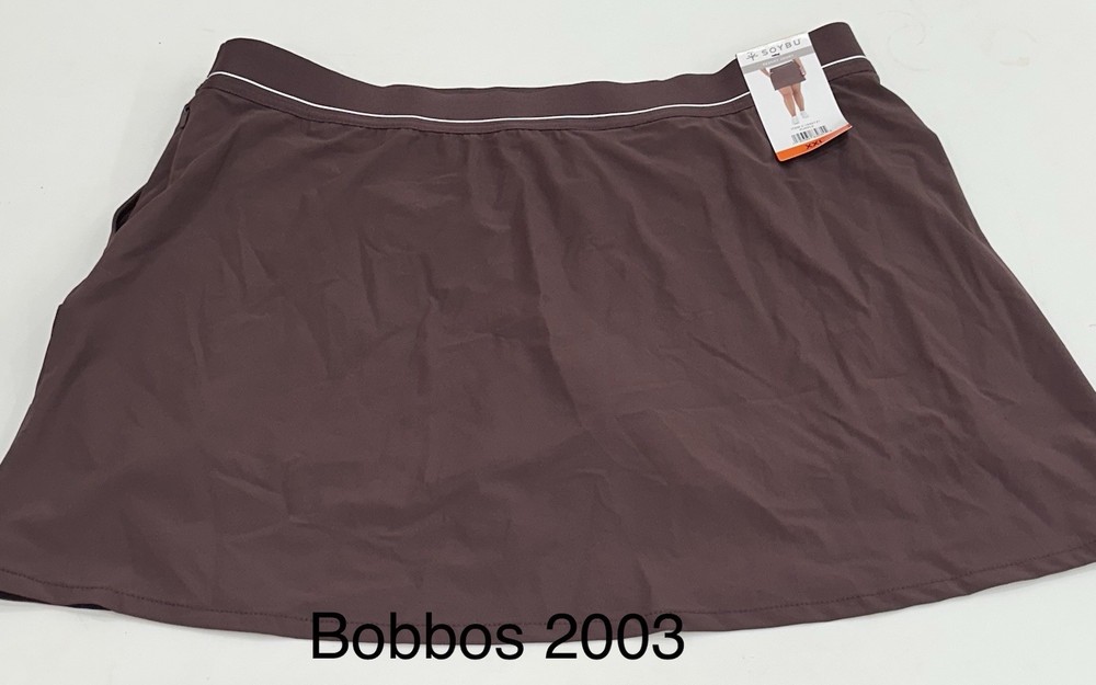 Soybu Women's Resort Skort, Purple, Size XXL