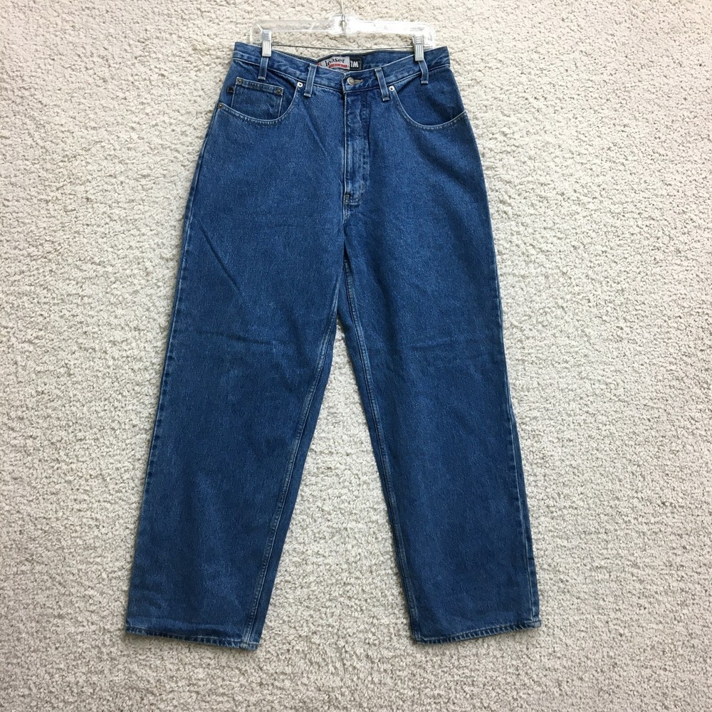 VINTAGE 7M Bugle Boy Jeans 33x32 Mens Blue Looser Denim Straight Baggy Skate Y2K