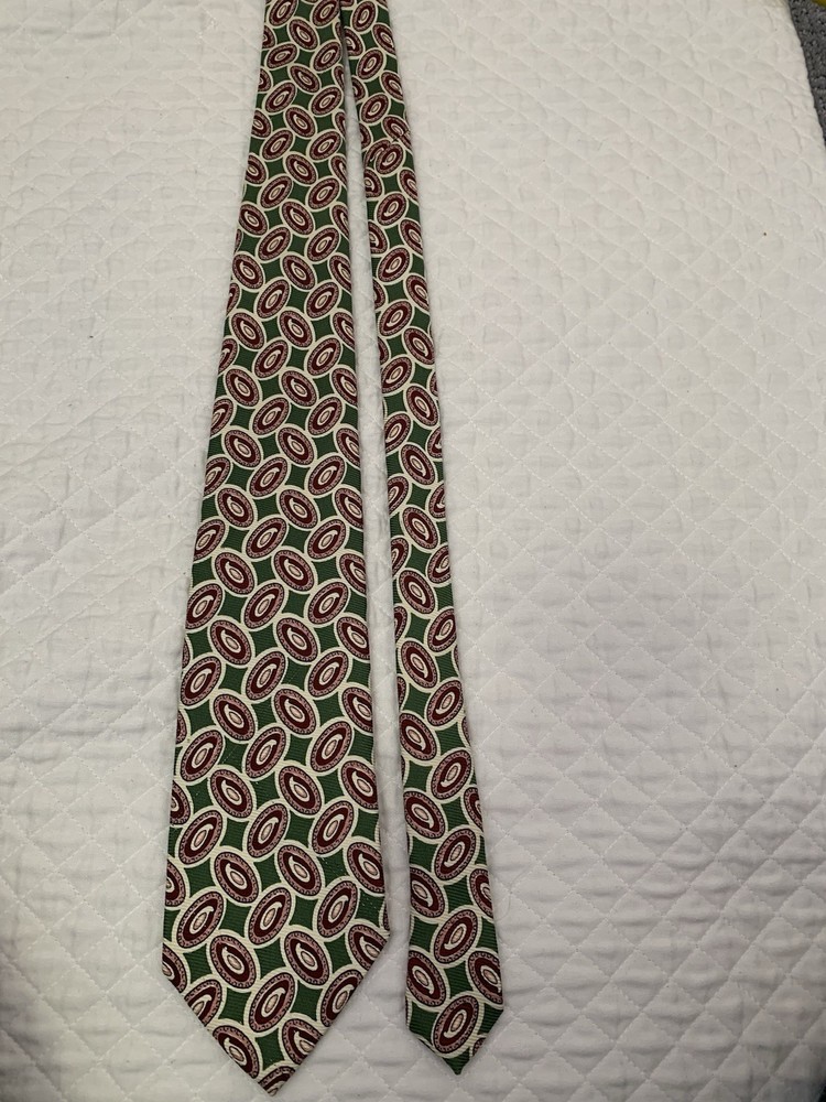 Mens Vintage Handmade Polo Ralph Lauren classic 100% All Silk Neck Tie