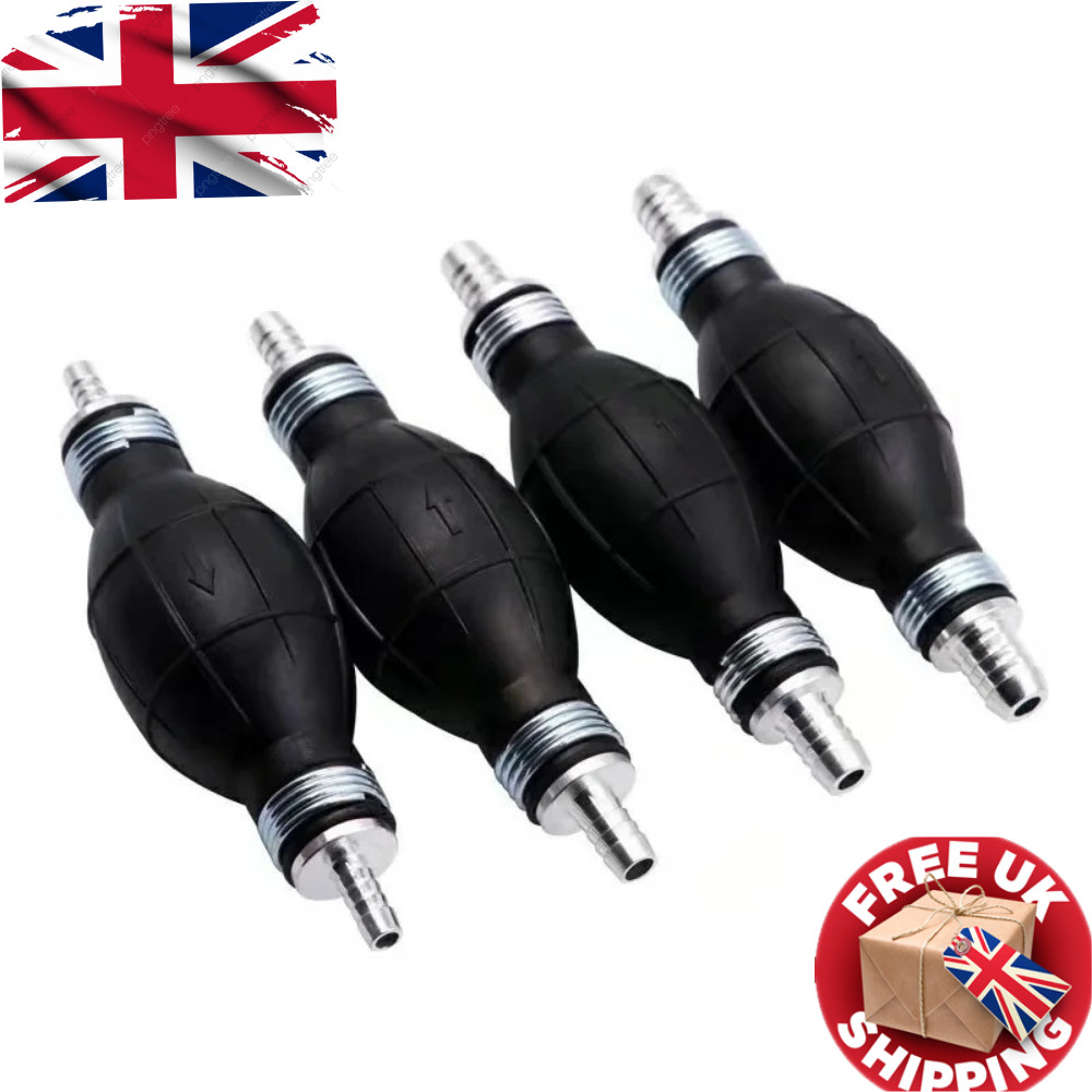 Universal Hand Fuel Primer Bulb Pump - 6mm 8mm 10mm 12mm Line All Fuels for Car