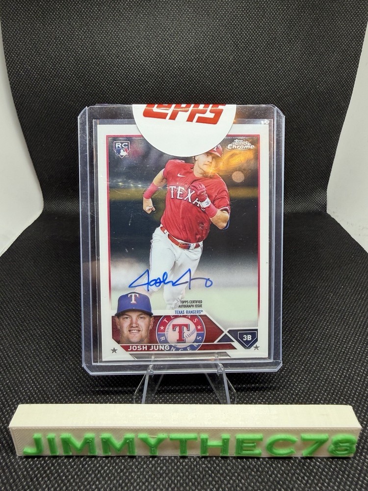 2023 Topps Chrome - Rookie Autographs Josh Jung #RA-JJ (AU, RC)