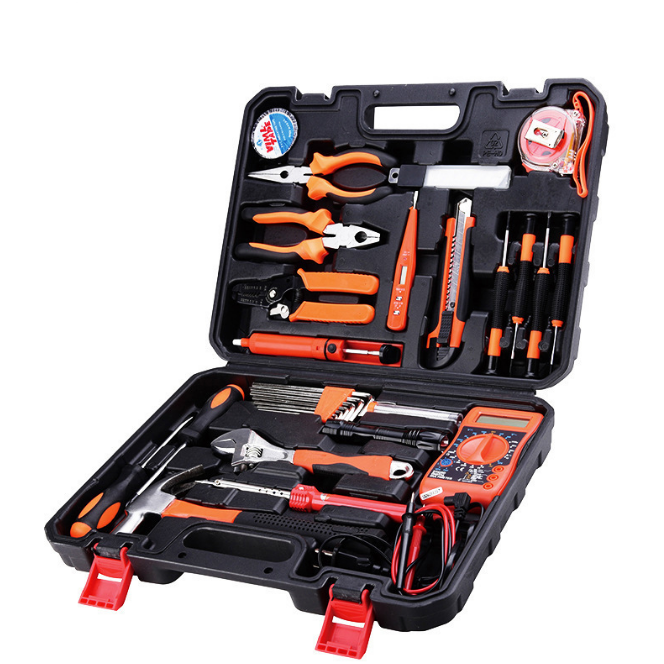 Electrician car repair tool box multi-functional repair combination tool