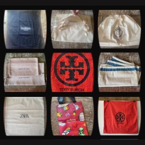 Build Your Lot - Designer Dust Bags: Tory Burch, Zara, Stuart Weitzman, & More!