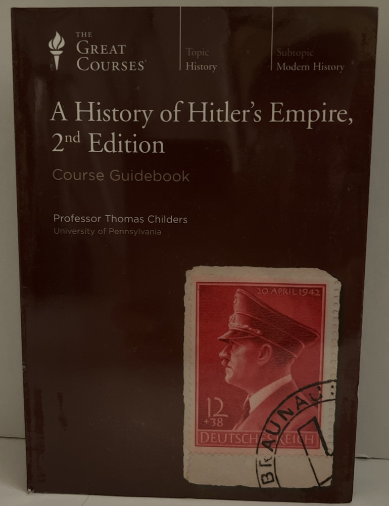 The Great Courses: A History of Hitler's Empire Course Guidebook + DVD
