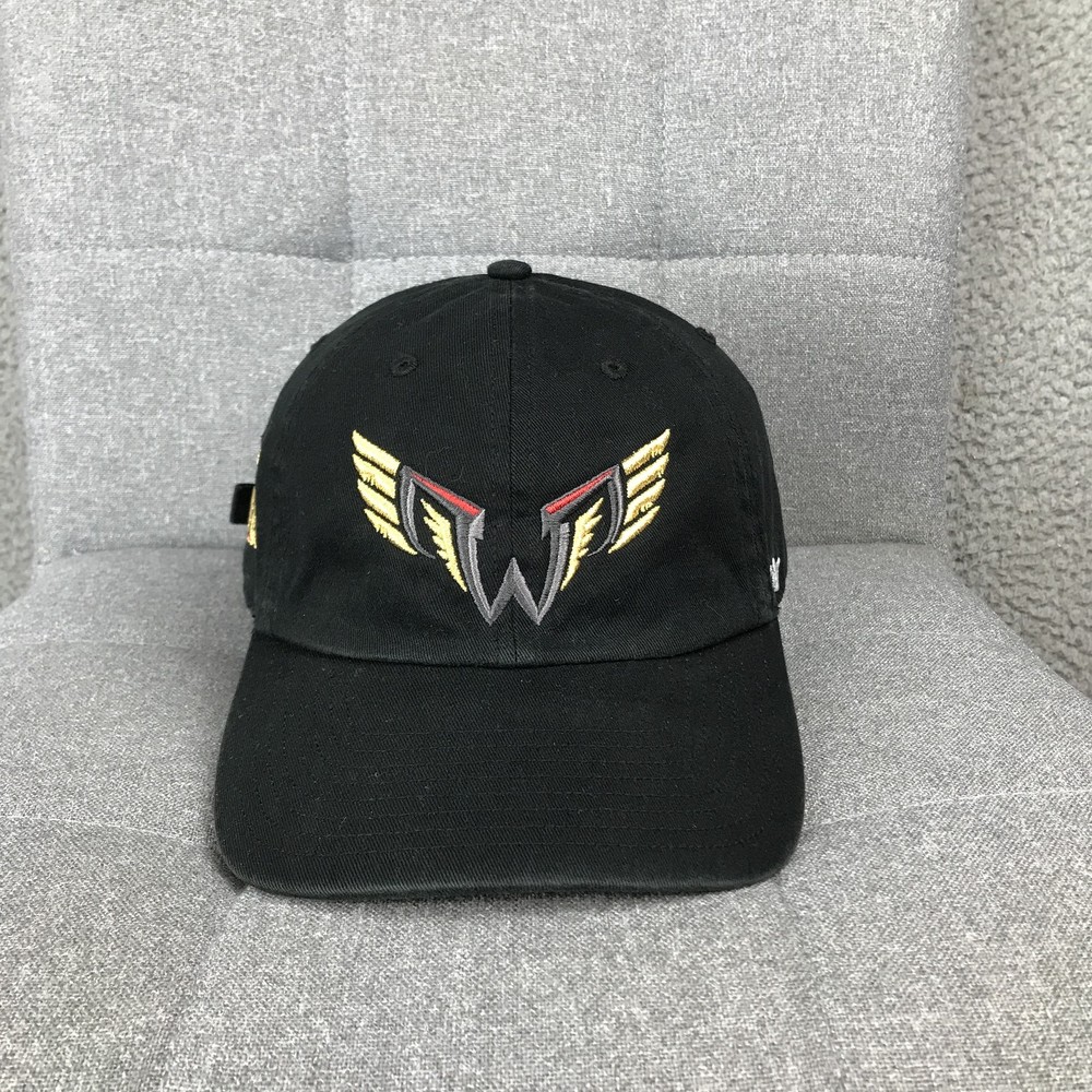 Philadelphia Wings Hat Cap Strap Back Mens One Size Black NLL Lacrosse 47 Brand