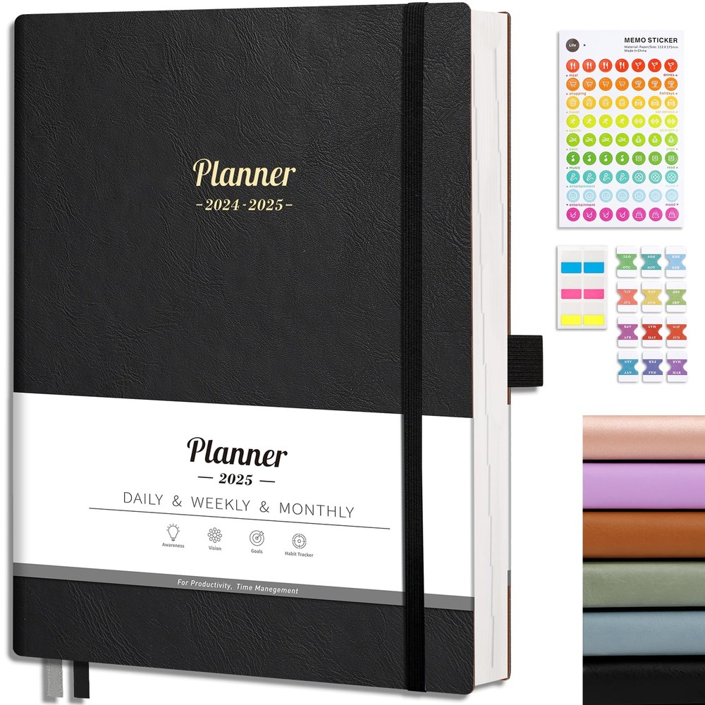 AHGXG 2025 Planner Weekly and Monthly Planner 2025-2026 Calendar Planner 15-M...