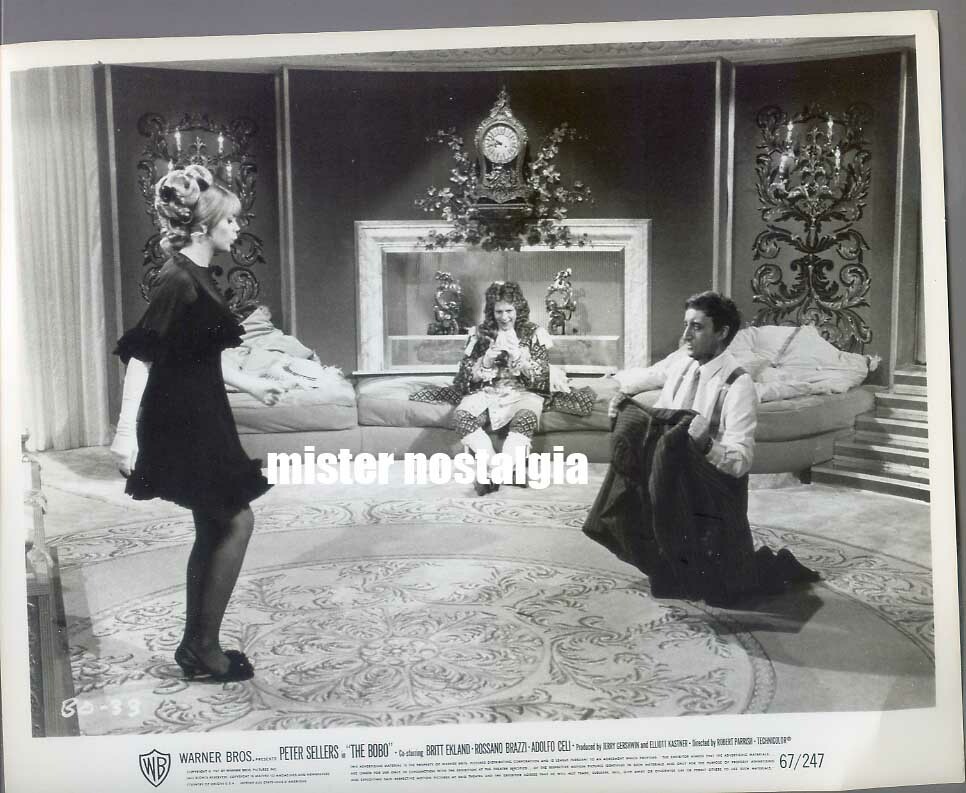 Vintage Photo 1967 Sexy Britt Ekland Peter Sellers The Bobo #33