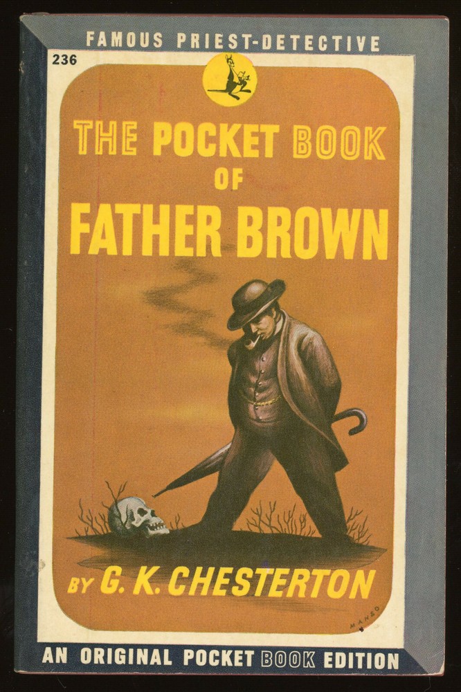 Fiction PB: THE POCKET BOOK OF FATHER BROWN by G K Chesterton. 1946. Pocket.