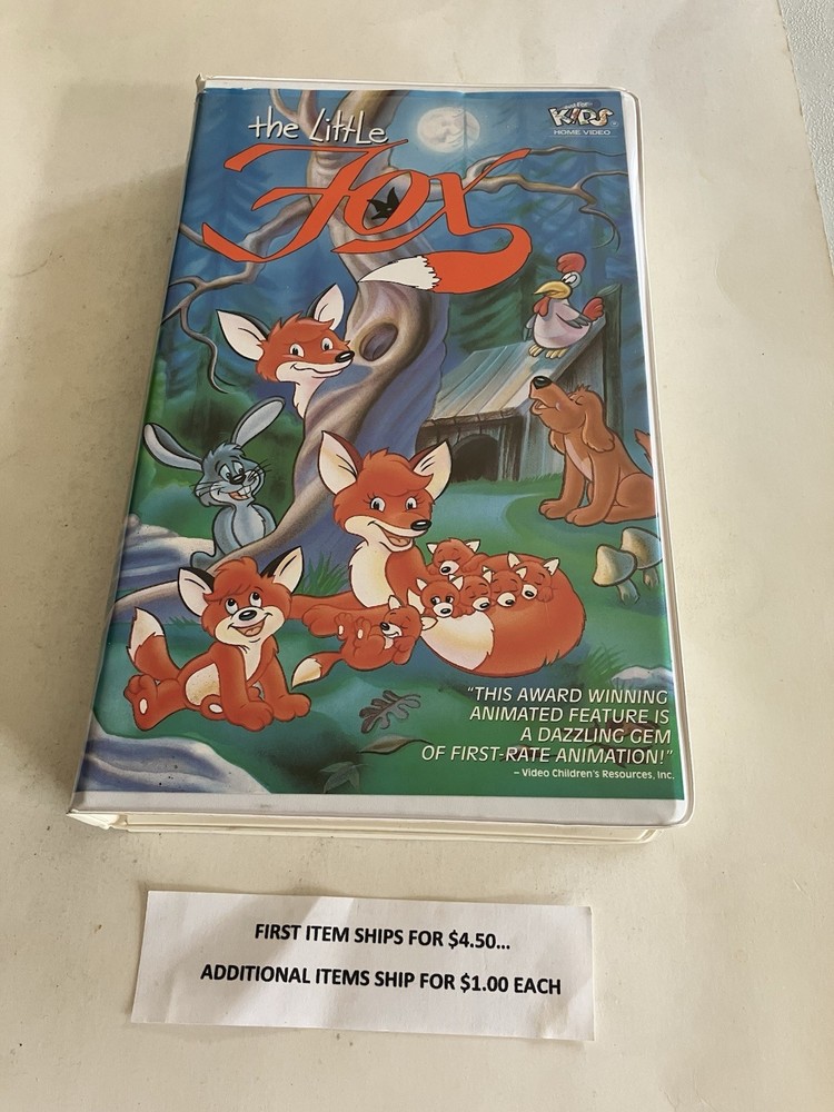 VHS Tape. The Little Fox  $3.25   Ship $4.50/$1.00