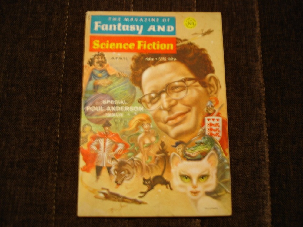 Fantasy and Science fiction 4/1971 The Queen of air and darkness Poul Anderson