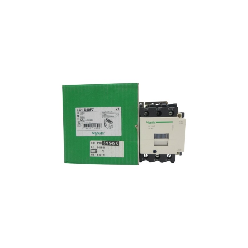 Schneider Electric Lc1D40F7 110V Nsmp