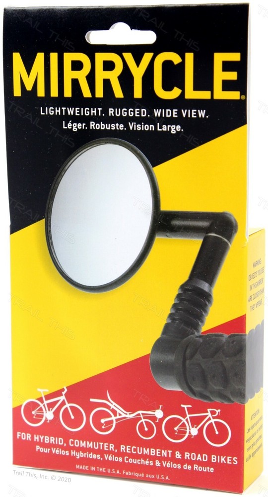 Mirrycle Bar End Rear View Mirror 3