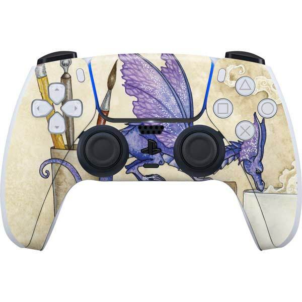 Fantasy & Dragons PS5 Controller Skin - Whats in Here Coffee Dragon