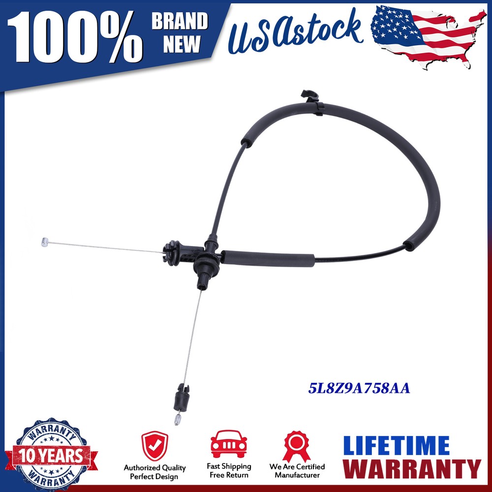 Ford Escape 2001-2004 3.0L V6 Throttle Cable Control Assembly 5L8Z9A758AA