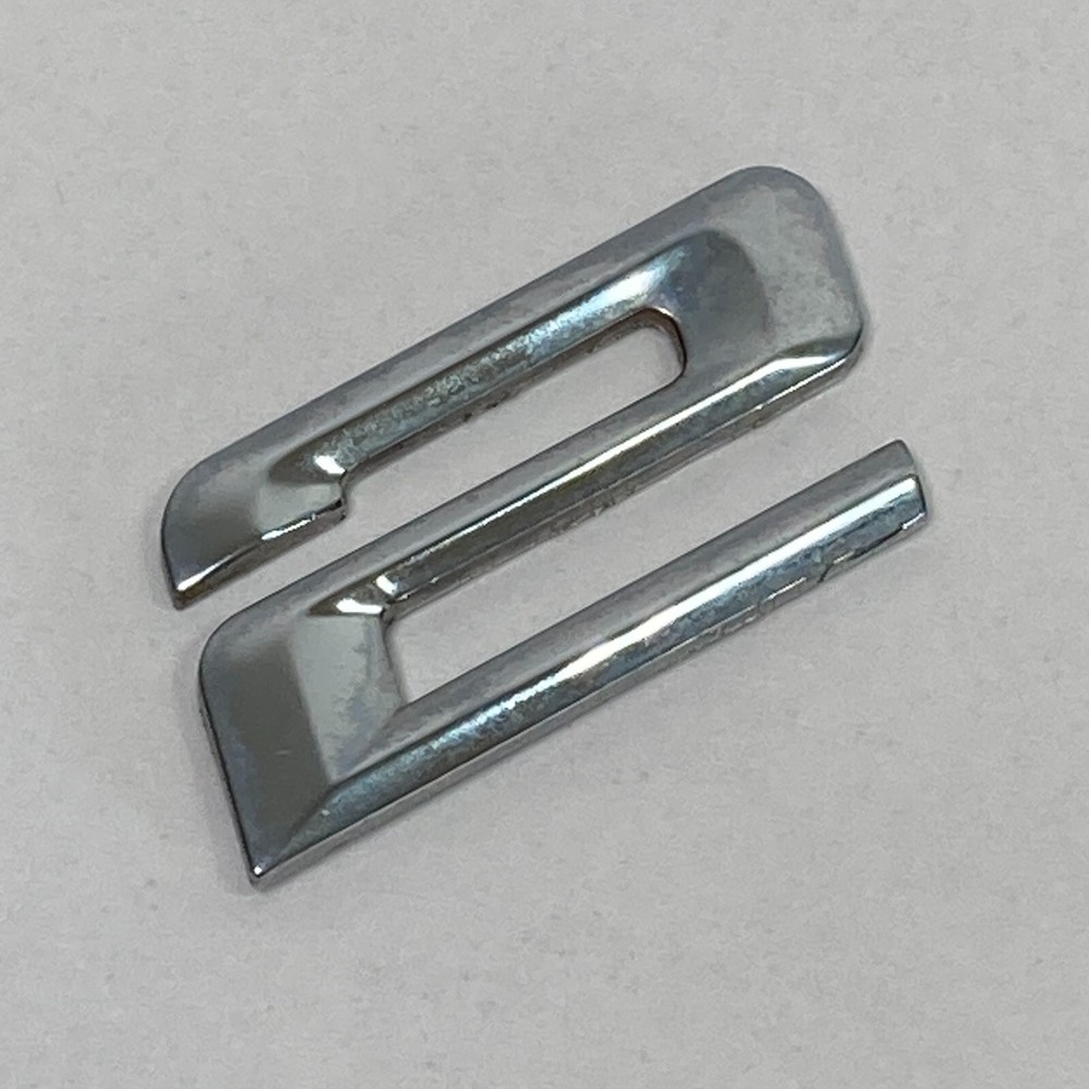 1998-2000 BMW 323i Emblem Logo Badge Number '2' Rear Tailgate Trunk Chrome