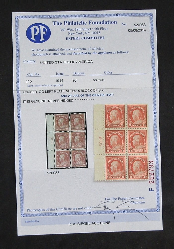nystamps US Franklin Plate Block Stamp # 415 Mint OG NH $1100   Y29x3538