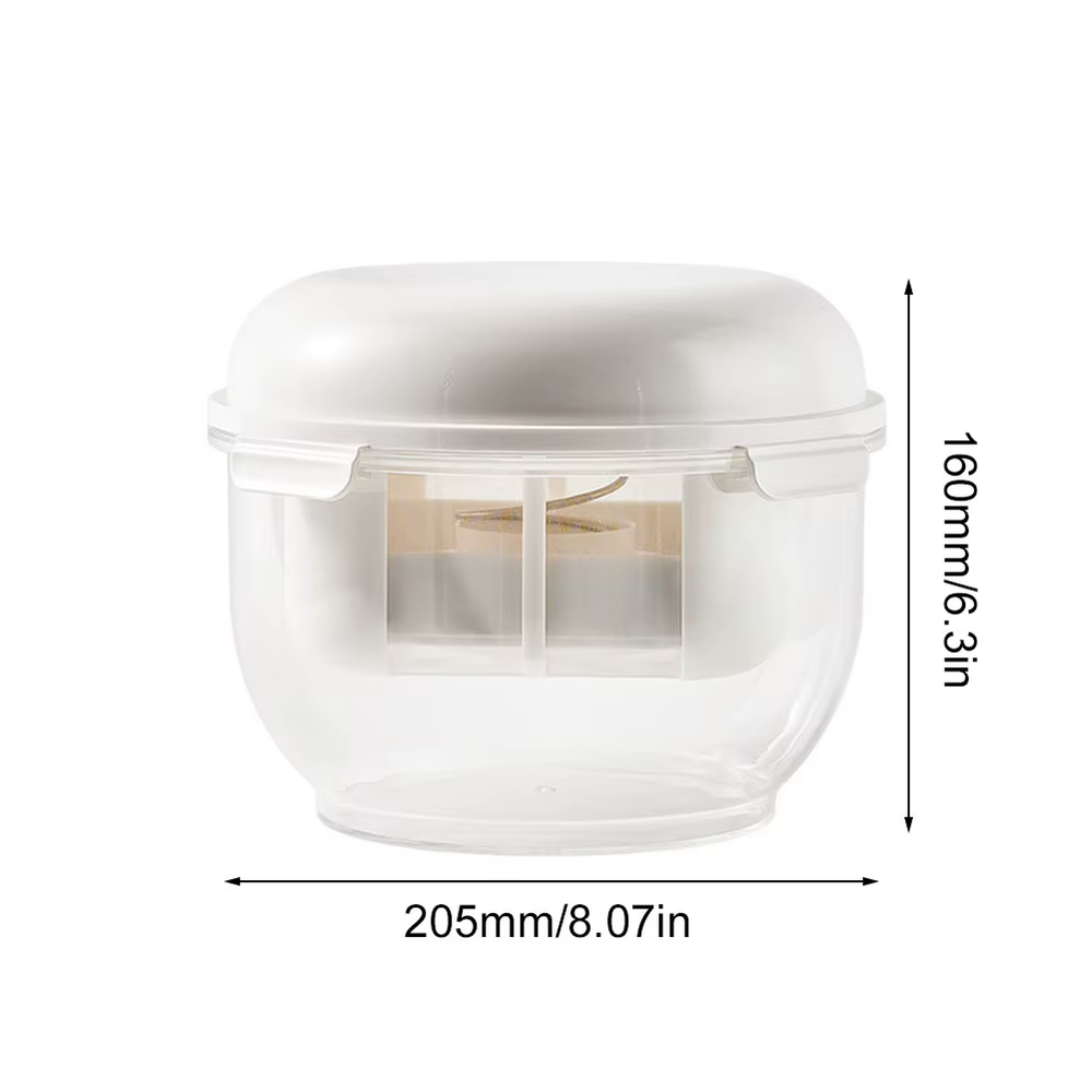 3L Reusable Yogurt Cheese Maker Fine Mesh Strainer for Water Draining