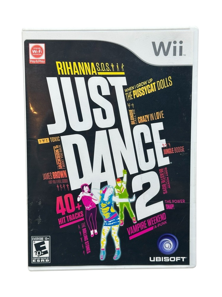 Just Dance 2 (Nintendo Wii, 2010) Complete and Tested