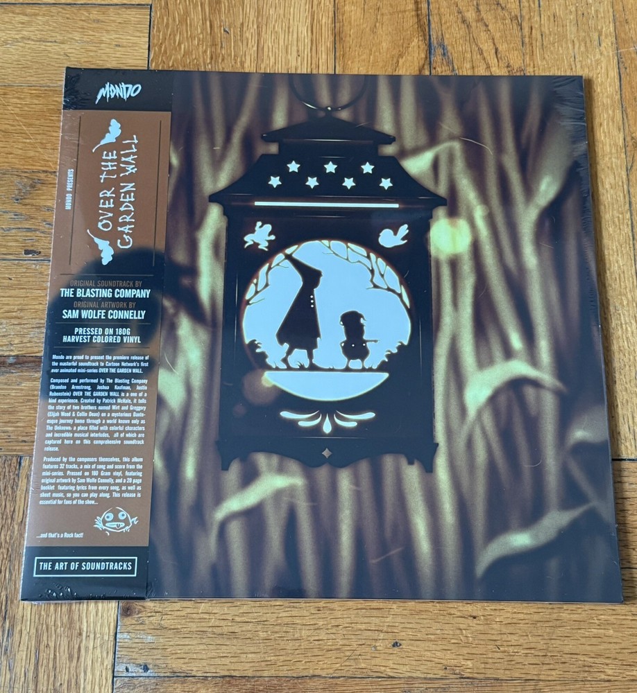 Over The Garden Wall Original Soundtrack LP Mondo Harvest Festival Colored Vinyl