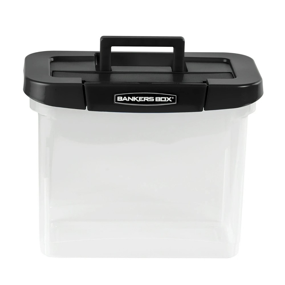 Bankers Box Plastic Letter Size File Organizer, Clear