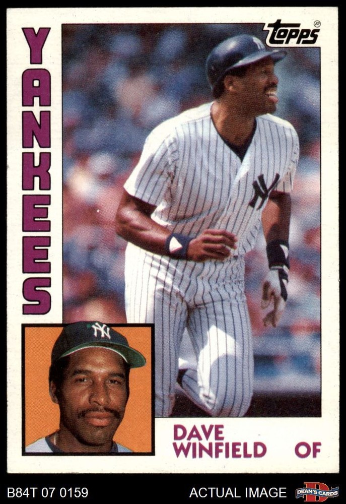 1984 Topps #460 Dave Winfield Yankees HOF 8 - NM/MT