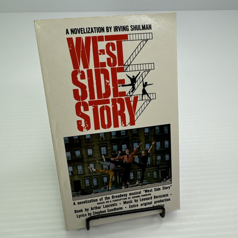 West Side Story Irving SHulman Novelization Paperback Pocket Books broadway Play